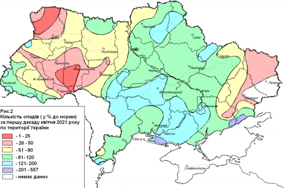 Вторая декада апреля